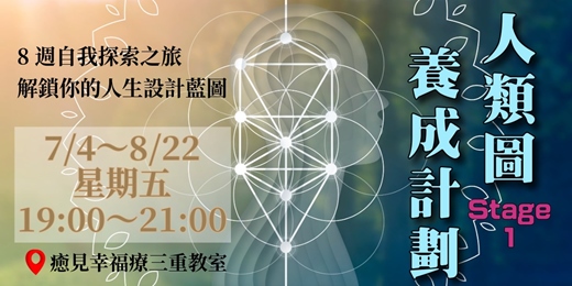 event-banner-❝你原本就很好， 只是還不懂怎麼運作自己。❞人類圖養成計劃stage1