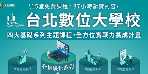 event-banner-【台北數位大學校 】數位主題課程-行銷優化系列