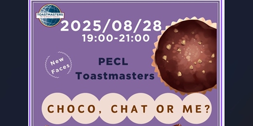 event-banner-PECL TMC 國際演講會英語社團|七夕特別活動 - Choco, Chat or Me?