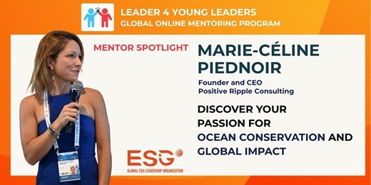 event-banner-與世界領袖對話｜Leader For Young Leaders - Marie Celine Piednoir | 全球海洋保育專家 聯合國海洋大會倡議者 全球海洋百大傑出女性